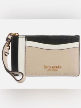 kate spade Morgan Colorblocked Card Case Wristlet